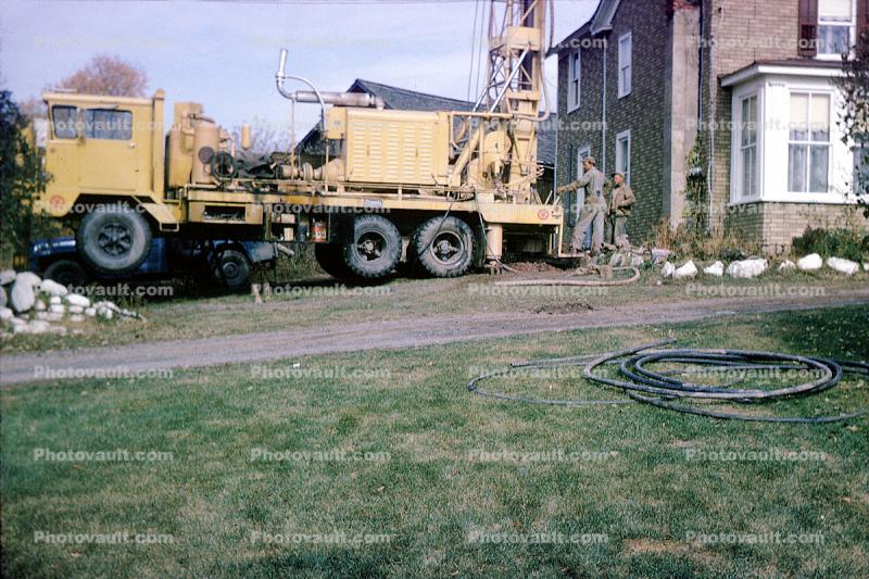 Water Drilling Truck, 1950s