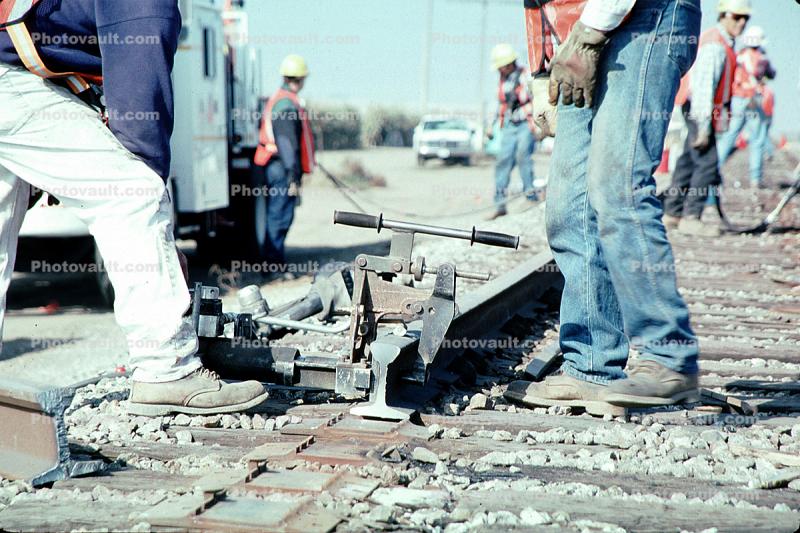 Reconstruction after an train crash, Salinas Valley