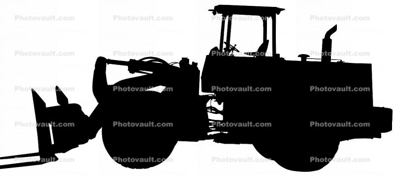 Earthmover silhouette, logo, John Deere 644G Wheel Loader, 4WD, Earthmoving, wheeled, shape