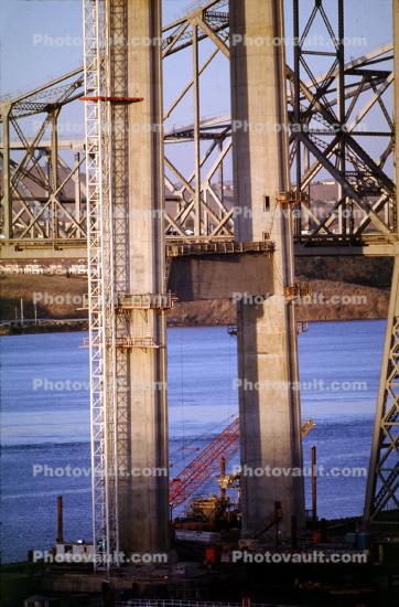 Alfred Zampa Memorial Bridge, suspension bridge, Zampa Bridge, Vallejo Bridge, Crockett, Carquinez Strait