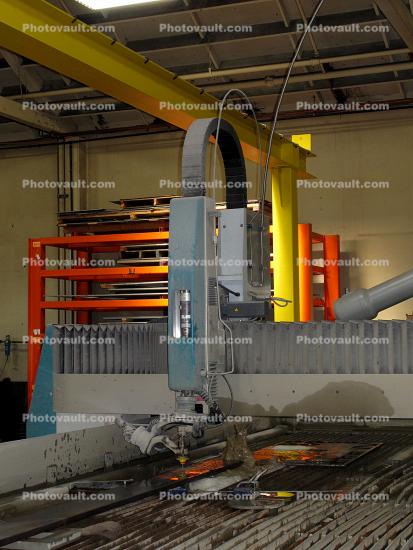 waterjet metal cutting machine, DynaBeam? Laser Sensing System, 3D cutter, High Pressure Water
