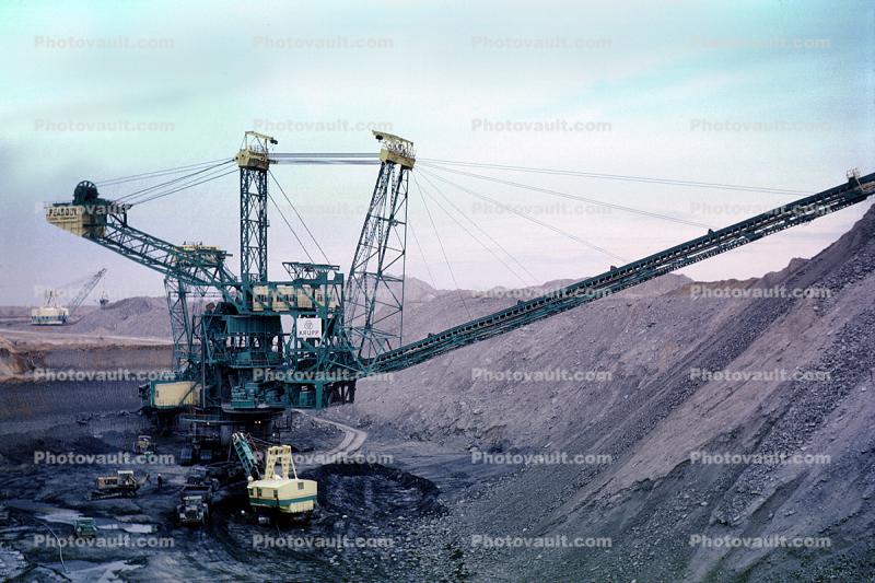 1185 Krupp, Bucket Wheel Excavator, Crane, Peabody Coal Company
