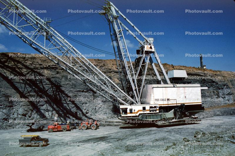 Mincorp, Marion, PBS Coals, P.B.S., bucket crane