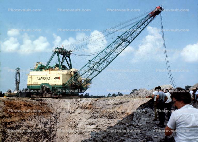Marion Model 8900, Shovel, Peabody Coal Company, Crane, Excavator, Big, Huge, dragline, Digger