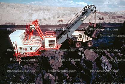 Bucyrus Erie 295-B, Excavator, Mining Shovel, Digger, Dump Truck