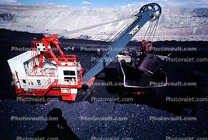 Mining Shovel, Bucyrus Erie 295-B, Excavator, Crane, Bucyrus-Erie, Dump Truck, diesel, Digger