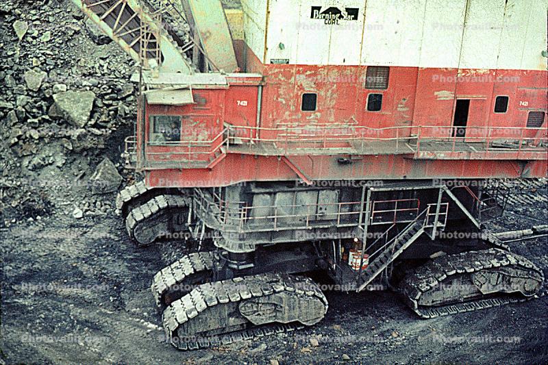 Big Dipper, Excavator, Truax Coal Company, Crane, Drag Bucket, Huge, Big, Mining Shovel, Digger