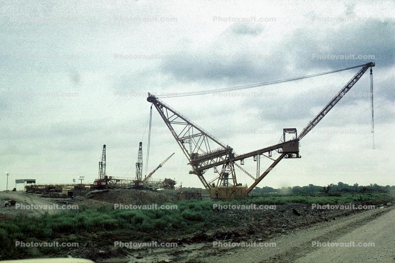 Crane, Excavator, Huge, Big