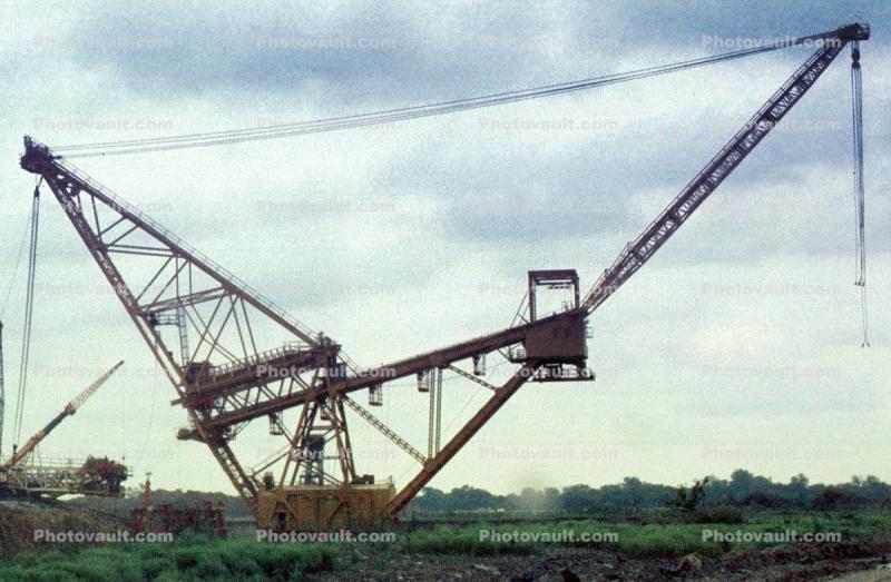 Crane, Excavator, Huge, Big