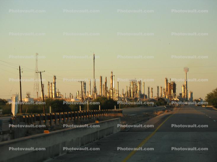 Refinery, south of San Antonio