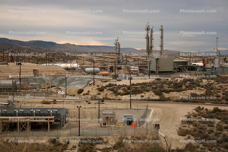Oil Fields near Taft, California