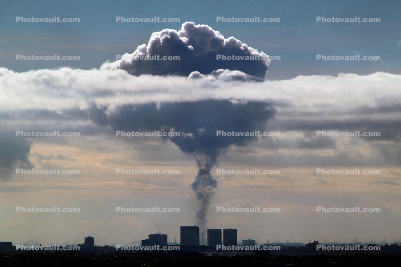 Pollution Plume from an Oil Refinery
