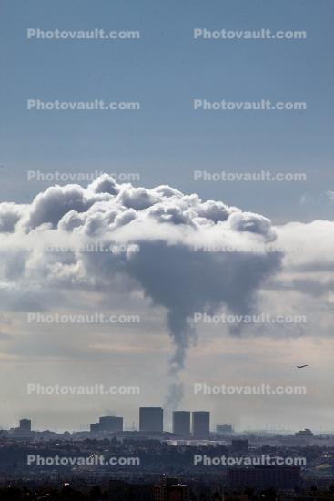 Pollution Plume from an Oil Refinery