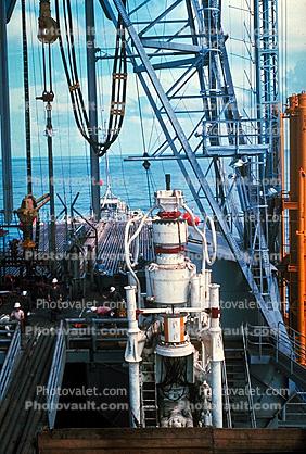 Blowout Preventer, BOP, Glomar Coral Sea, Global Marine, Oil Drilling Rig, Sabine Inlet, IMO: 7366506
