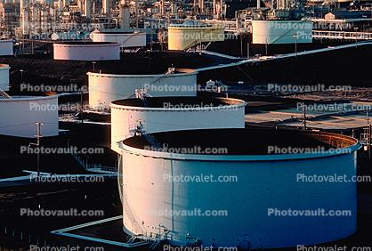 Oil Storage Tanks, Refinery