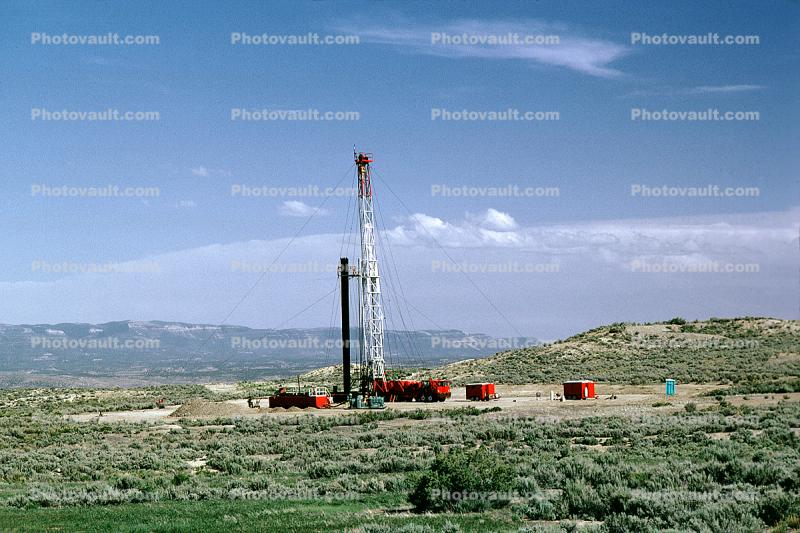 Oil Rig, Derrick, Colorado