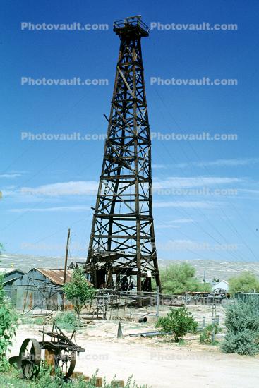 Taft, Oil Fields, Derrick, Extraction