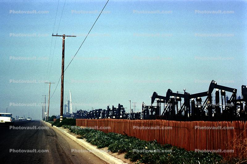 Pumpjack, also known as nodding donkeys, pumping units