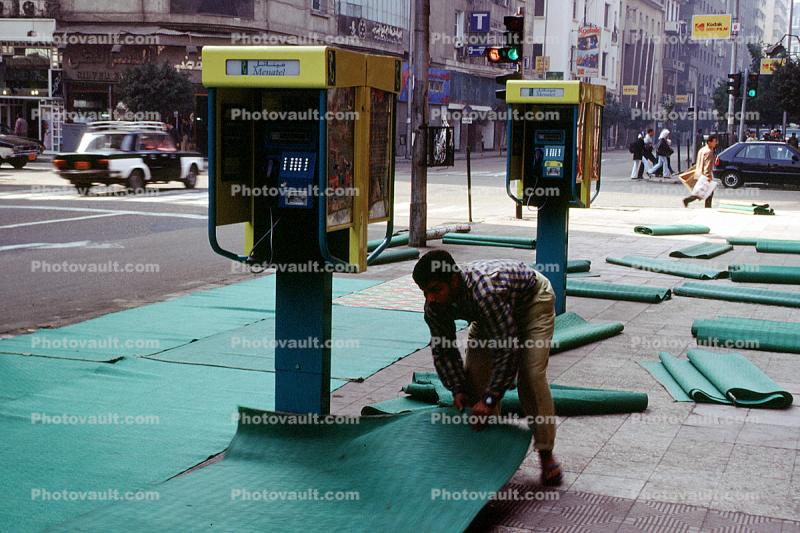 Telephone Booth, Rug Cleaning