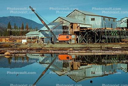 Lumber Mill, Crane, Humboldt County, California