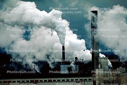 Smoke, Air Pollution, soot, Pulp Mill, Port Angeles
