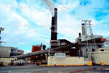 Smoke, Air Pollution, soot, Pulp Mill, building, Port Angeles
