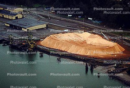 Conveyer Belt, Sawdust, Chips, Pulp, Coos Bay