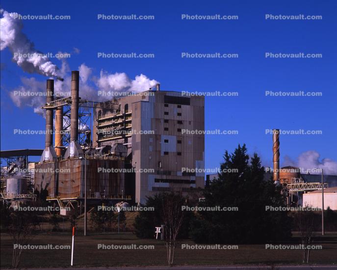 Wood Mill, Alabama, Smokey Lumber Mill, smoke, air pollution, soot, buildings