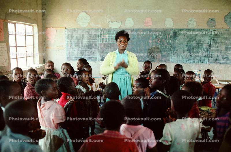 Chalkboard, classroom, Student, Madzongwe