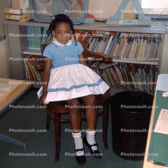 African American, Schoolgirl, 1950s