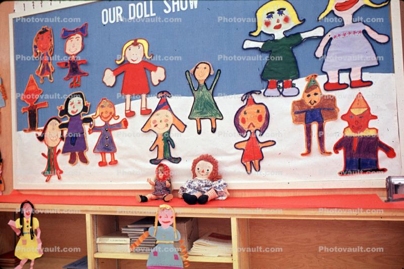 Our Doll Show, Classroom, Raggedy Ann, 1960s
