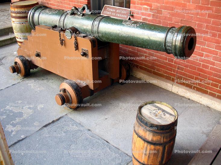 San Martin Weapon, Cannon, Powder Keg, Artillery, gun