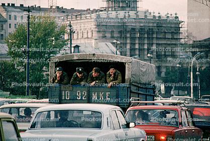 Russian Soldiers, Truck, 1092 MKE