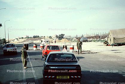 Check point, IDF, Israeli Defense Force, soldiers