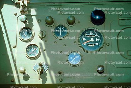 instrument panel, dial