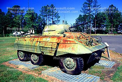 A12 Recon, Tank, Mobile Gun, ww II, world war two, wheeled vehicle, Camp Shelby, Mississippi
