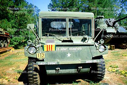 Wheeled Vehicle, Camp Shelby, Mississippi, head-on