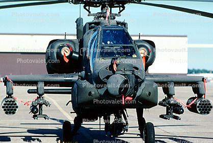 nose sensors, AH-64 Apache head-on