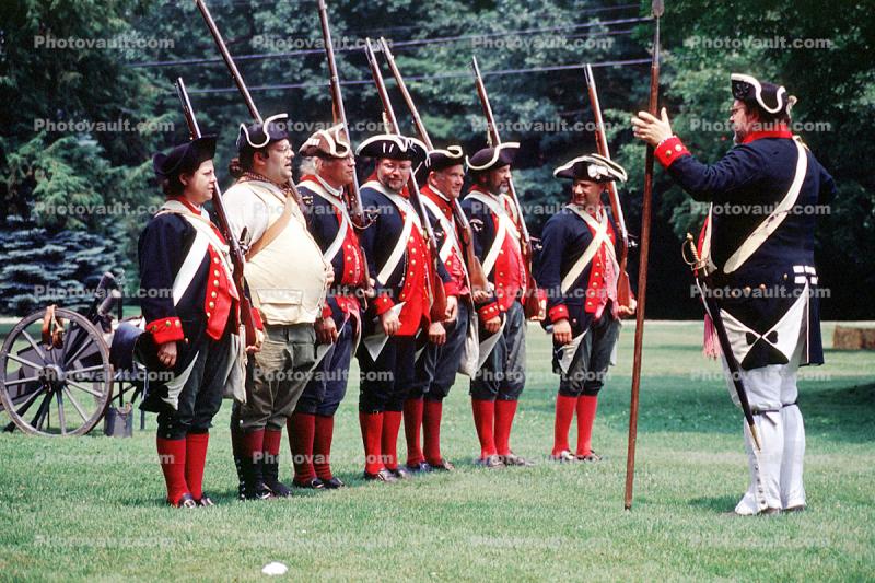 Revolutionary War, combat, battlefield, troops, uniforms, americana, soldiers, colonial, rifles, American Revolution, History, Historical, British Army, War of Independence, infantry, soldiers, rifle, gun