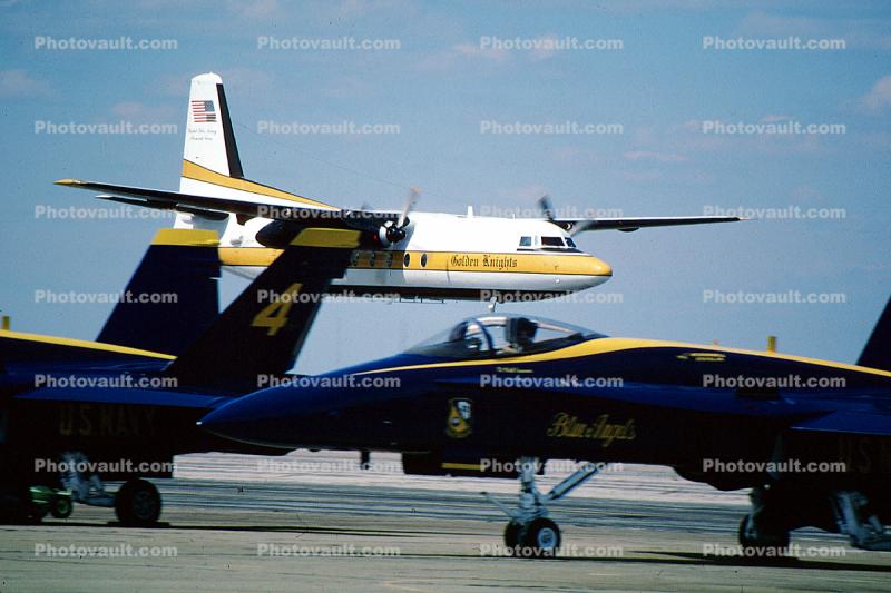 Fokker F-27, Golden Knights, California