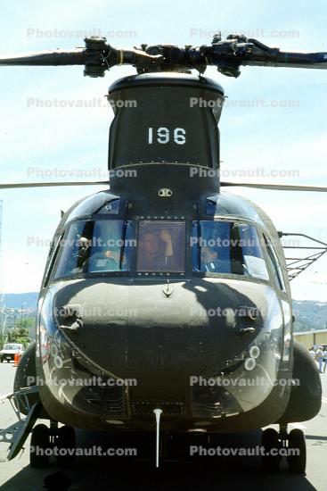 196, Boeing-Vertol CH-47 head-on
