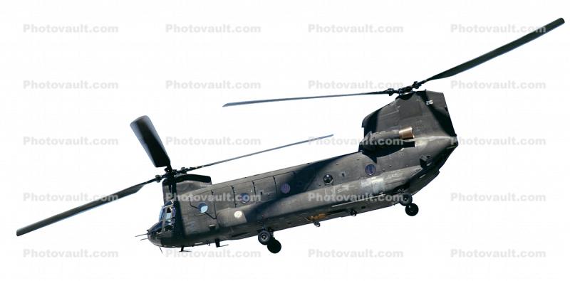 Boeing-Vertol CH-47 photo-object, cutout