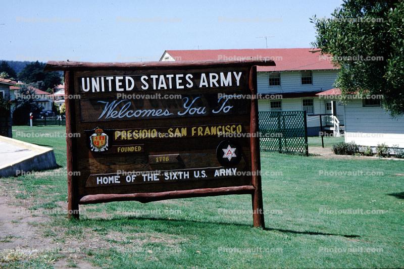 Home of the Sixth US Army, Presidio of San Francisco