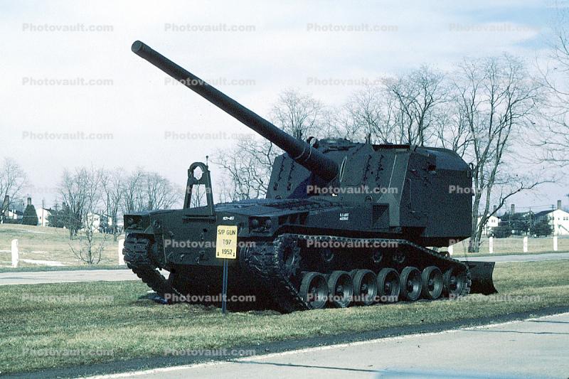 T97, Self Propelled Gun, Tank