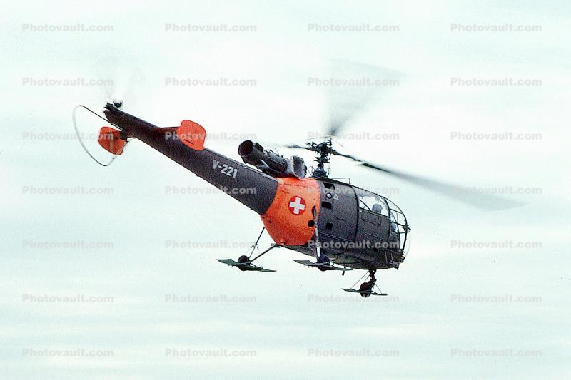 V-221, Swiss Army, Aerospatiale Alouette III, Helicopter, VTOL