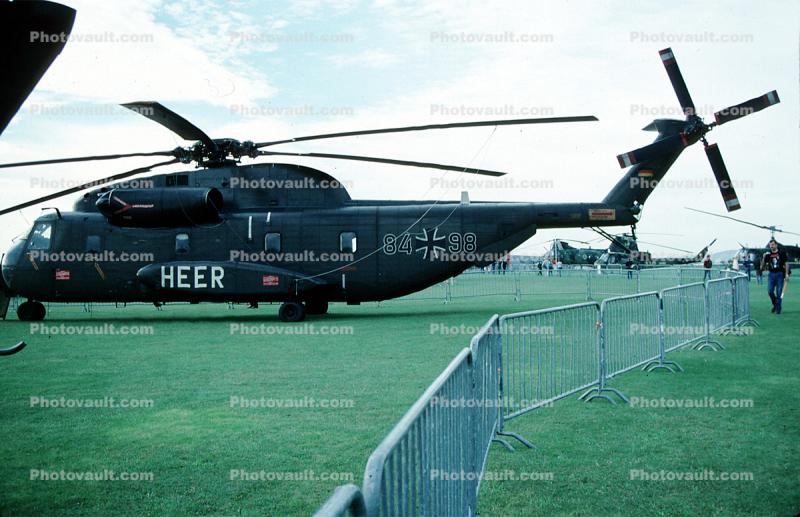 84+98, HEER, Sikorsky (VFW-Fokker) CH-53GS, (S-65C-1), MTHR15