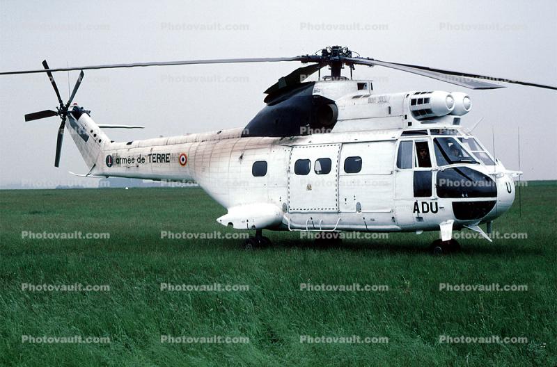 ADU, French Army Puma, Helicopter, VTOL