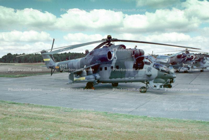 0709, Mil Mi-24 Hind, Russian Helicopter