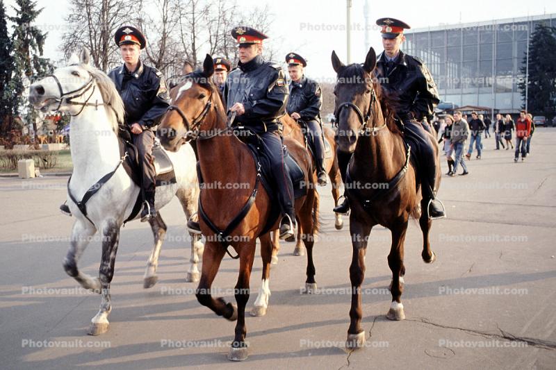 Horseback Soldiers, Moscow