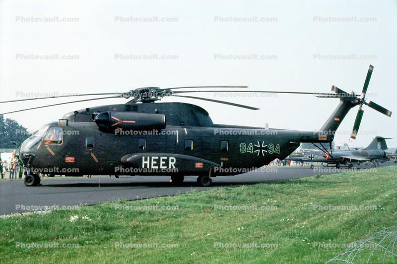 84+94, HEER, Sikorsky CH-53G, VTOL, German Army, (S-65C-1), WTD61, 8494